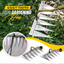Gardening Hoe Weeding Rake Steel Farm Tool Grasping Raking Level Loosen Soil Harrow Clean Leaves Collect Weeds Agricultural Tool - Slobuy