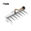 Gardening Hoe Weeding Rake Steel Farm Tool Grasping Raking Level Loosen Soil Harrow Clean Leaves Collect Weeds Agricultural Tool - Slobuy