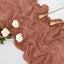 Gauze Table Runner Dinning  Decoration 90*300CM Rustic Country Boho Beach Wedding Party Table Decor Christmas Table Runners - Slobuy