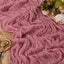 Gauze Table Runner Dinning  Decoration 90*300CM Rustic Country Boho Beach Wedding Party Table Decor Christmas Table Runners - Slobuy