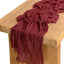 Gauze Table Runner Dinning  Decoration 90*300CM Rustic Country Boho Beach Wedding Party Table Decor Christmas Table Runners - Slobuy