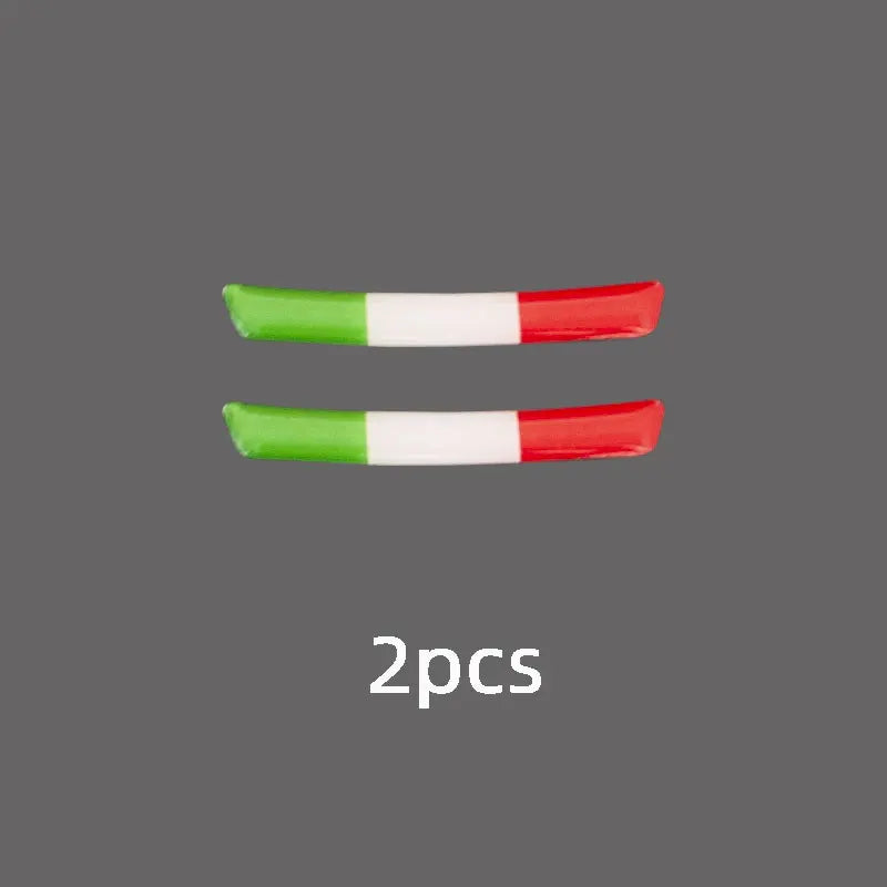 Gear Shift Panel 3D Italy National Flag Decoration Car Stickers For Alfa Romeo Giulia Stelvio Interior Accessories Trim - Slobuy