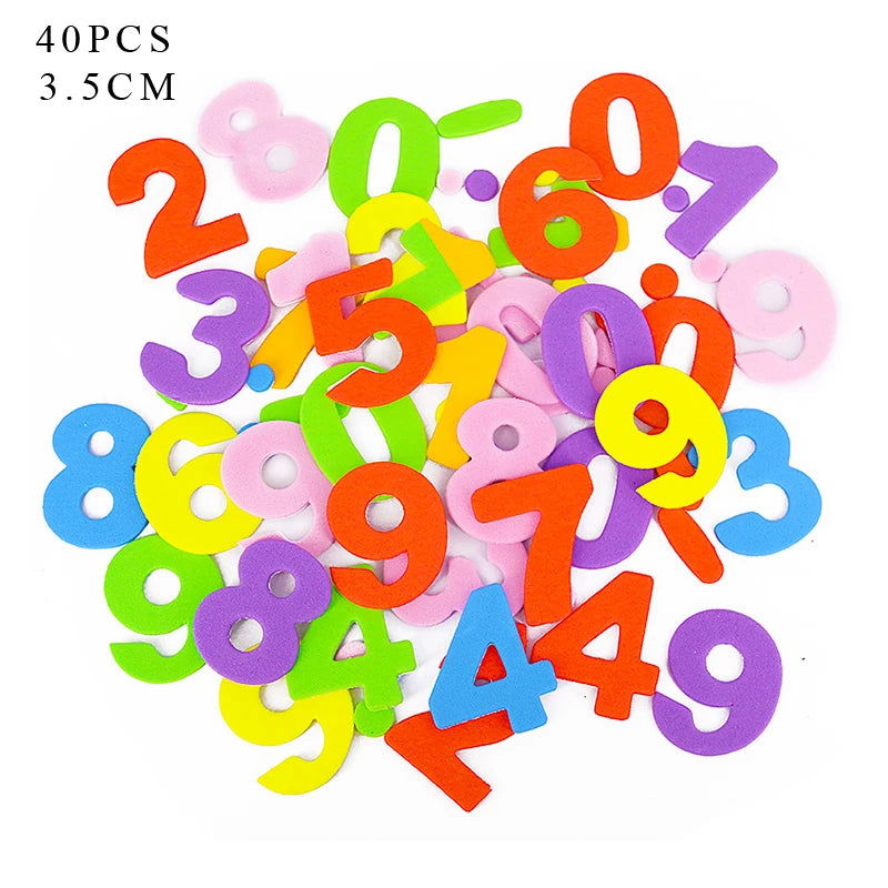 Geometric Figure Foam Sticker Star Heart Animals Foam Stickers Kid Toy Early Educational learning kindergarten Craft Diy Toy GYH - Slobuy