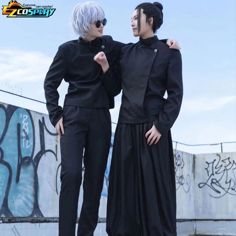 Geto Suguru Cosplay Anime Jujutsu Kaisen Cosplay Adult Mens Shirt Pants Wig High School Halloween Uniform Full Set - Slobuy