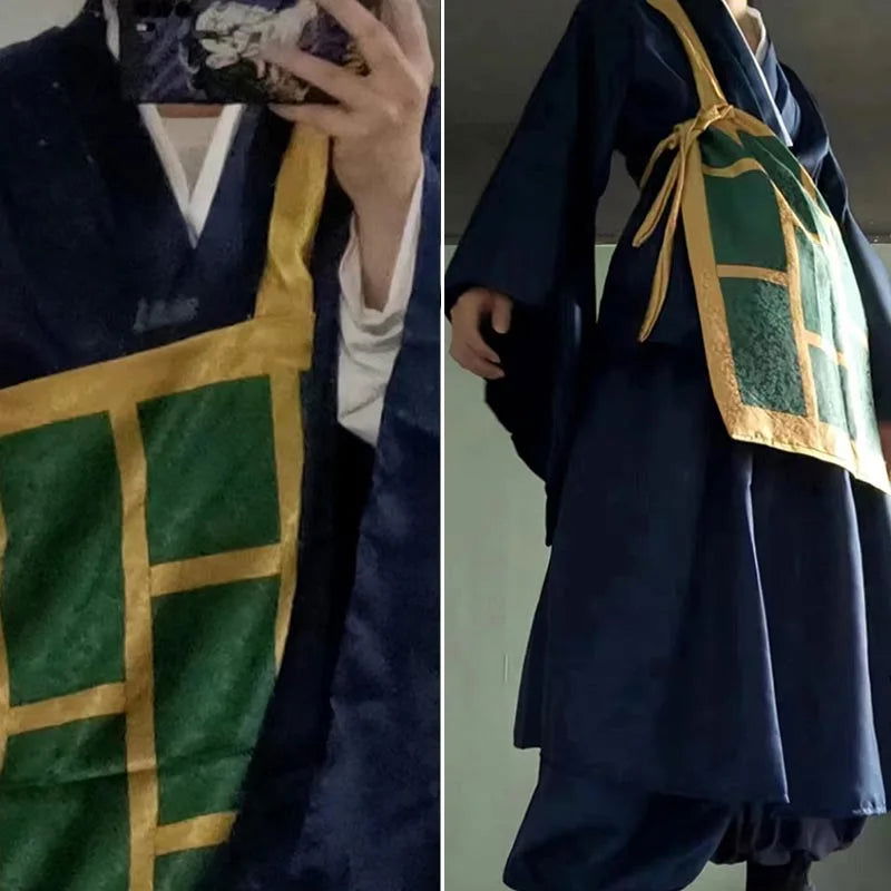 Geto Suguru Cosplay Costume Black Blue kimono School Uniform Anime Clothe Halloween Costumes For Women Man - Slobuy
