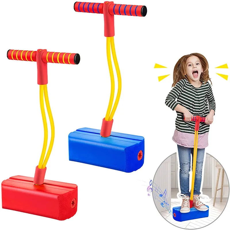 Gifts for 3+Old Boys Girls Foam Pogo Jumper for Kids Outdoor Toys for Autistic Kids Toys Fun Toys Presents for Girls Autism Toys - Slobuy