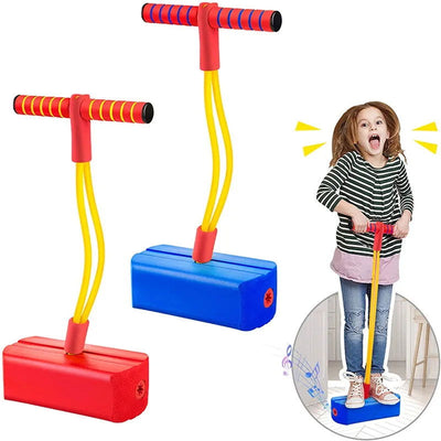 Gifts for 3+Old Boys Girls Foam Pogo Jumper for Kids Outdoor Toys for Autistic Kids Toys Fun Toys Presents for Girls Autism Toys - Slobuy