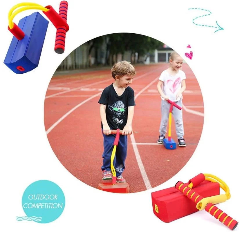 Gifts for 3+Old Boys Girls Foam Pogo Jumper for Kids Outdoor Toys for Autistic Kids Toys Fun Toys Presents for Girls Autism Toys - Slobuy