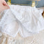 Girls 2024 Summer Clothing Sets Hollow Lace Suit Baby Casual Sleeveless T-shirt+Shorts Kids Clothing Sets Baby Clothes Outfits - Slobuy
