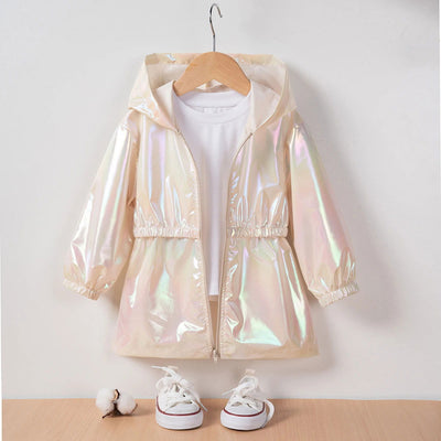 Girls Fashion Symphony Going Out Thin Hooded Jacket - Slobuy