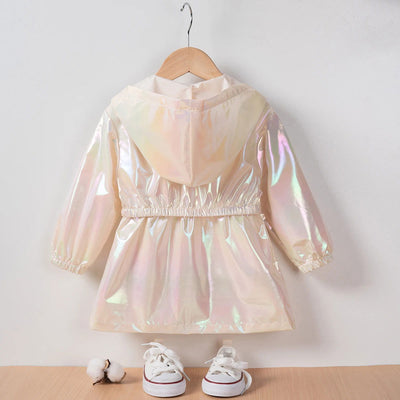 Girls Fashion Symphony Going Out Thin Hooded Jacket - Slobuy