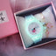 Girls Kids Children Luminous Student Colorful LED Light Women Lady Clock Silica Gel Watermelon Quartz Wrist Watch - Slobuy