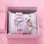 Girls Kids Children Luminous Student Colorful LED Light Women Lady Clock Silica Gel Watermelon Quartz Wrist Watch - Slobuy