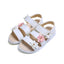 Girls Sandals Gladiator Flowers Sweet Soft Children Beach Shoes Kids Summer Floral Sandals Princess Fashion Cute High Quality - Slobuy