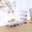 Glasses Storage Box 4-Layers Acrylic Sunglasses Organizer Box Transparent Multifunctional Stackable Cosmetics Display Holder - Slobuy