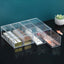 Glasses Storage Box 4-Layers Acrylic Sunglasses Organizer Box Transparent Multifunctional Stackable Cosmetics Display Holder - Slobuy