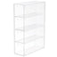 Glasses Storage Box 4-Layers Acrylic Sunglasses Organizer Box Transparent Multifunctional Stackable Cosmetics Display Holder - Slobuy