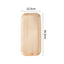 Glasses for Desserts Disposable Plates Vegetable Plates Wood Grain Paper Cake Dish Disposable Dishes Disposable party trays - Slobuy