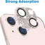 Glitter Diamond Camera Lens Protector Case Cover For iPhone 15 14 Plus 13 Pro Max 12 Mini 11 Women Protection Phone Accessory - Slobuy
