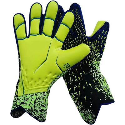 Goalkeeper Gloves Strong Grip for Soccer Goalie Goalkeeper Gloves with Size 6/7/8/9/10 Football Gloves for Kids Youth and Adult - Slobuy