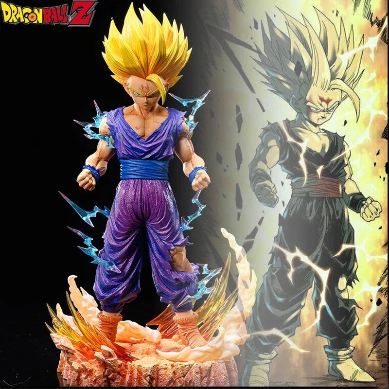 Gohan Figure Dragon Ball Z Figures Figurine Model Super Saiyan Gohan Action Figure Anime Dragon Ball Collection Ornament Gifts - Slobuy