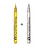 Gold Silver Metallic Marker Pen Waterproof Permanent Paint Marker Pen for Rock, Mug, Ceramic, Glass DIY Painting Supplies - Slobuy