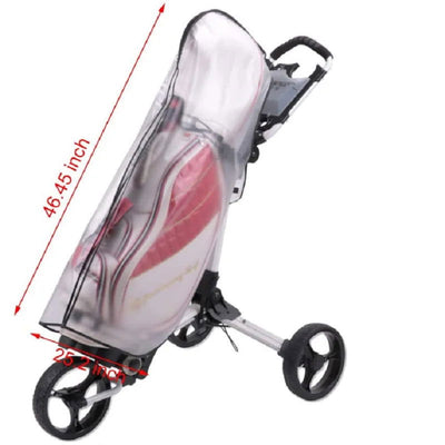 Golf Bag Rain Protection Cover Dustproof Portable Bag Cover Lightweight Transparent for Bag Profession Use Lovers General Use - Slobuy