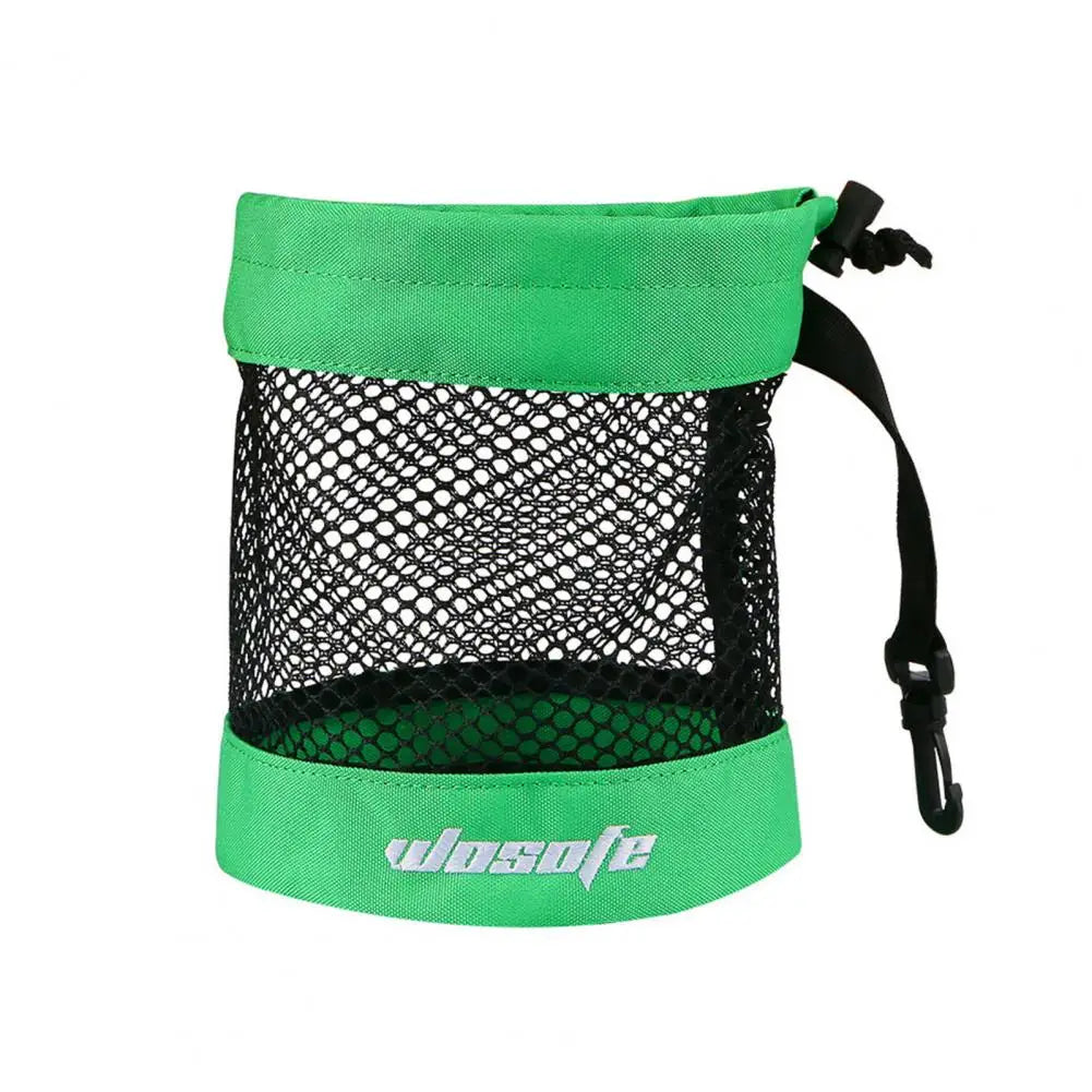 Golf Ball Storage Bag with Hanging Buckle Large Capacity Golf Ball Carrying Case Portable Golf Accessory Organizer Pouch - Slobuy