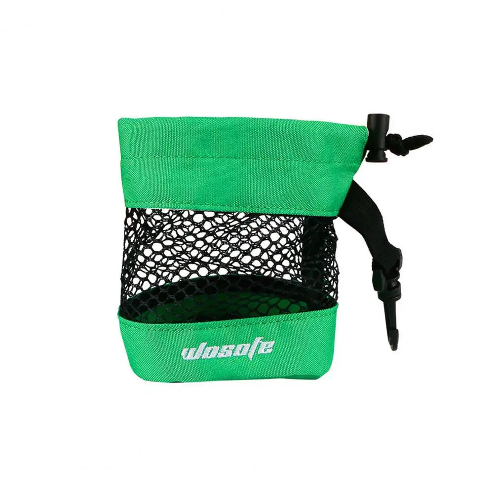 Golf Ball Storage Bag with Hanging Buckle Large Capacity Golf Ball Carrying Case Portable Golf Accessory Organizer Pouch - Slobuy