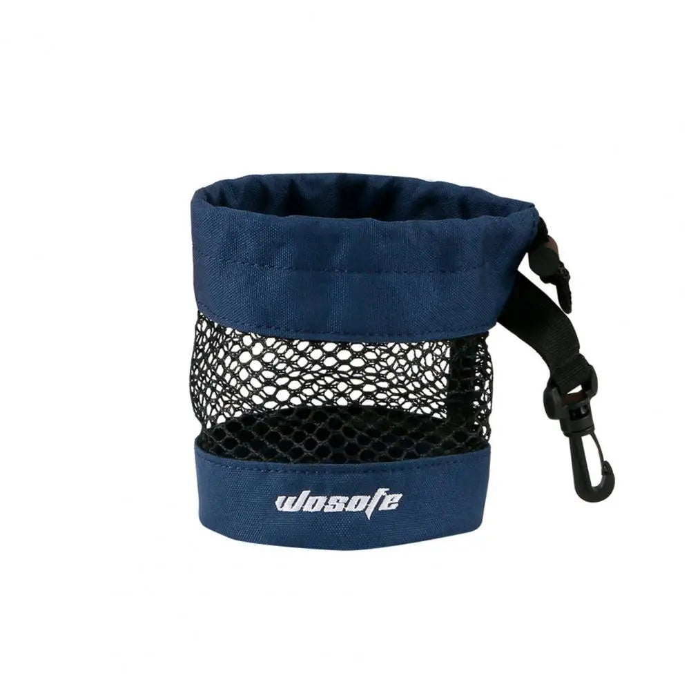 Golf Ball Storage Bag with Hanging Buckle Large Capacity Golf Ball Carrying Case Portable Golf Accessory Organizer Pouch - Slobuy