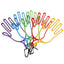 Golf Gloves Stretcher Golfer Tool Gear Plastic ABS Golf Gloves Holder Rack Dryer Hanger Stretcher with strap - Slobuy