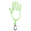 Golf Gloves Stretcher Golfer Tool Gear Plastic ABS Golf Gloves Holder Rack Dryer Hanger Stretcher with strap - Slobuy
