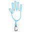 Golf Gloves Stretcher Golfer Tool Gear Plastic ABS Golf Gloves Holder Rack Dryer Hanger Stretcher with strap - Slobuy