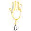 Golf Gloves Stretcher Golfer Tool Gear Plastic ABS Golf Gloves Holder Rack Dryer Hanger Stretcher with strap - Slobuy
