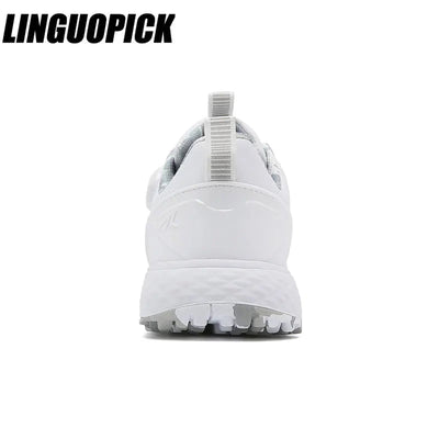 Golf Shoes Men Waterproof Breathable Golf Sneakers Women Spikeless Sports Shoes Walking outdoor sport Golfing Footwear 2023 - Slobuy