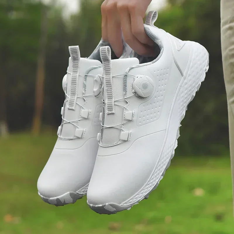 Golf Shoes Professional Golfer Sport Sneakers Mens Golf Turf Sneakers Grass Golfing Shoes Women Comfortable Walking Size 35-46 - Slobuy