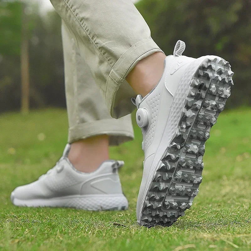 Golf Shoes Professional Golfer Sport Sneakers Mens Golf Turf Sneakers Grass Golfing Shoes Women Comfortable Walking Size 35-46 - Slobuy