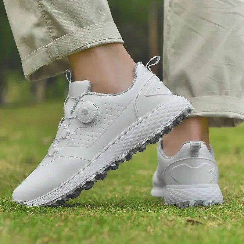 Golf Shoes Professional Golfer Sport Sneakers Mens Golf Turf Sneakers Grass Golfing Shoes Women Comfortable Walking Size 35-46 - Slobuy
