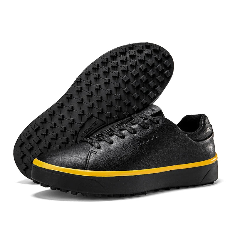 Golf Shoes for Men and Women Blue Red Women Walking Flat Leather Sneakers Outdoor Man Professional Golf Shoes Big Size - Slobuy