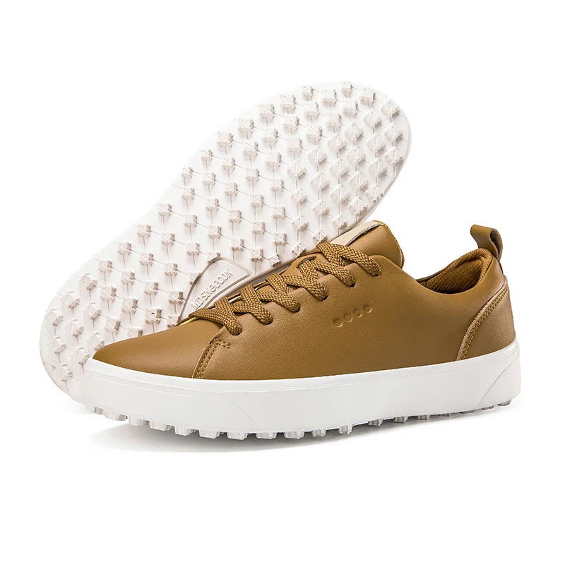 Golf Shoes for Men and Women Blue Red Women Walking Flat Leather Sneakers Outdoor Man Professional Golf Shoes Big Size - Slobuy