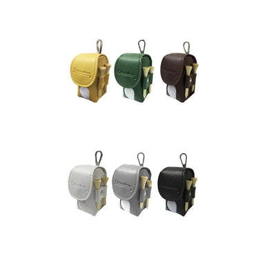 Golf Small Waist Bag Golf Ball Bag Mini Skull Head Smiling Face Multiple Style Golf Double Ball Bag Golf Outdoor Sports Ball Bag - Slobuy