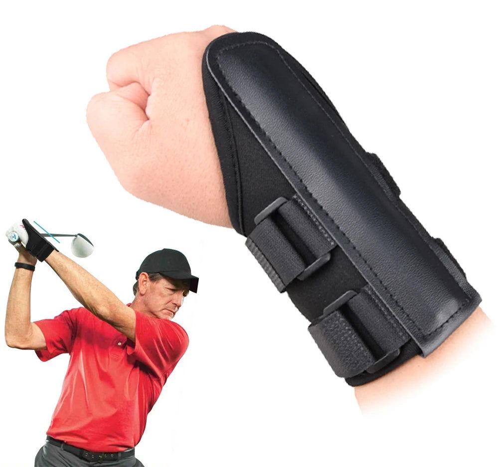 Golf Swing Aids Pro Power Band Wrist Brace Smooth and Connect-Easy Correct Training Swing Gesture Alignment Practice Tool - Slobuy