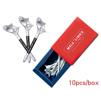 Golf Tees 10° Diagonal Insert Rhombic Golf Ball Holder Increases Speed Golf Training Ball Tee with Package Golf Gift Accessories - Slobuy