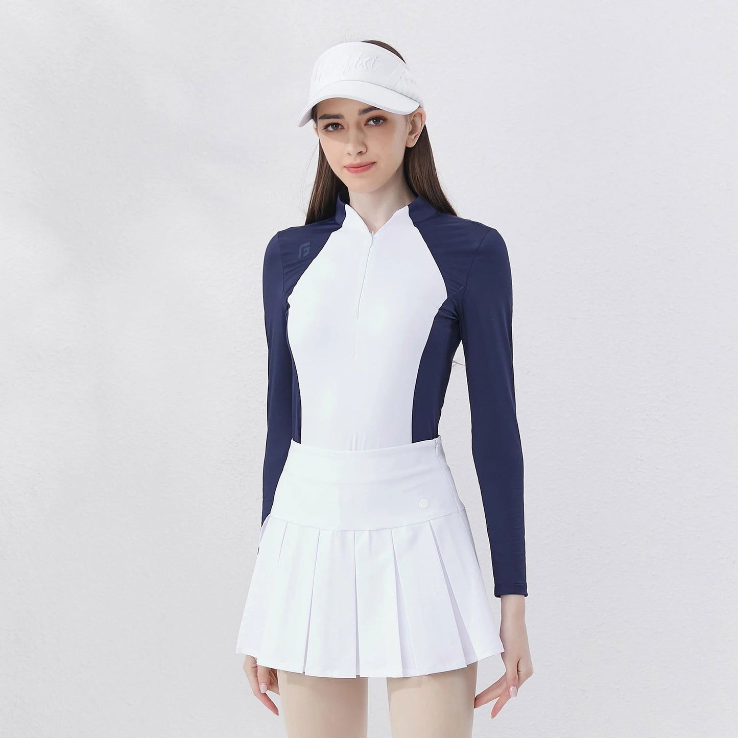 Golf Women Summer Long Sleeve Polo T-shirts UV Protection Female Fashion Clothing Quick-dry Tops Gym Yoga Sports Shirts - Slobuy