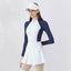 Golf Women Summer Long Sleeve Polo T-shirts UV Protection Female Fashion Clothing Quick-dry Tops Gym Yoga Sports Shirts - Slobuy