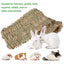 Grass Mat for Bunny Pet Rabbit Waving for Hay Mat Natural Straw Bedding Cage Mat for Small Size Animals Pet House - Slobuy