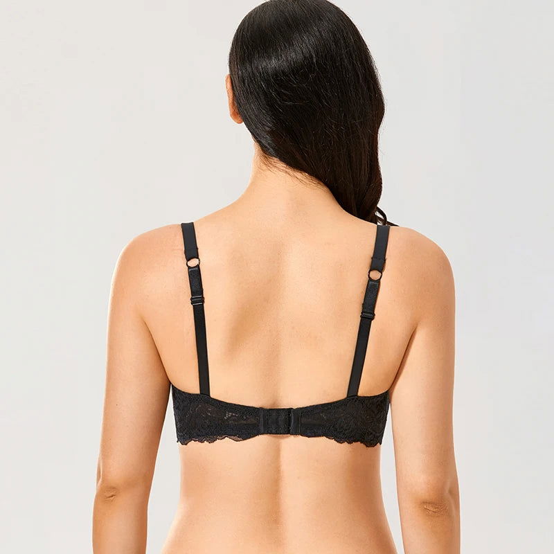 Gratlin Breastfeeding Seamless Underwire Maternity Nursing Bra For Pregnant Women Lace With Bones Lingerie - Slobuy