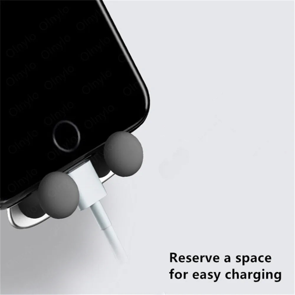 Gravity Car Phone Holder Air Vent Clip Smile Face Mount Mobile Cell Stand GPS Support For iPhone 12 Pro Max Xiaomi Samsung - Slobuy