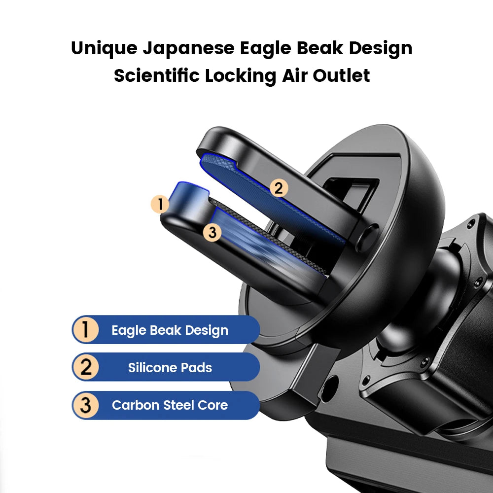 Gravity Car Phone Holder Air Vent Mount Cell Phone Holder in Car Mobile Support For iPhone 13 12 Xiaomi Universal GPS Stand - Slobuy