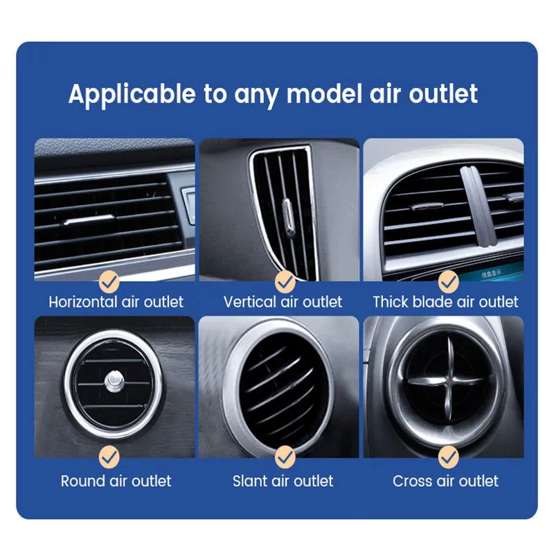 Gravity Car Phone Holder Air Vent Mount Cell Phone Holder in Car Mobile Support For iPhone 13 12 Xiaomi Universal GPS Stand - Slobuy
